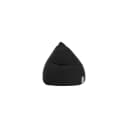 Sitting Point Sitzsack EASY L Schwarz - Polystyrolfüllung & Abnehmbarer Bezug Bild 1