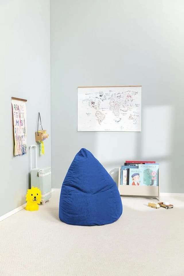 Sitting Point Sitzsack EASY L Dunkelblau Mikrofaser - Bild 3