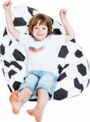 Sitting Point Sitzsack Fussball XL - Bunt Patch-Optik Bild 4