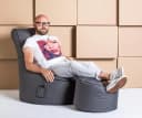 Sitting Point Sitzsack Swing SCUBA Anthrazit Multifunktional Bild 1