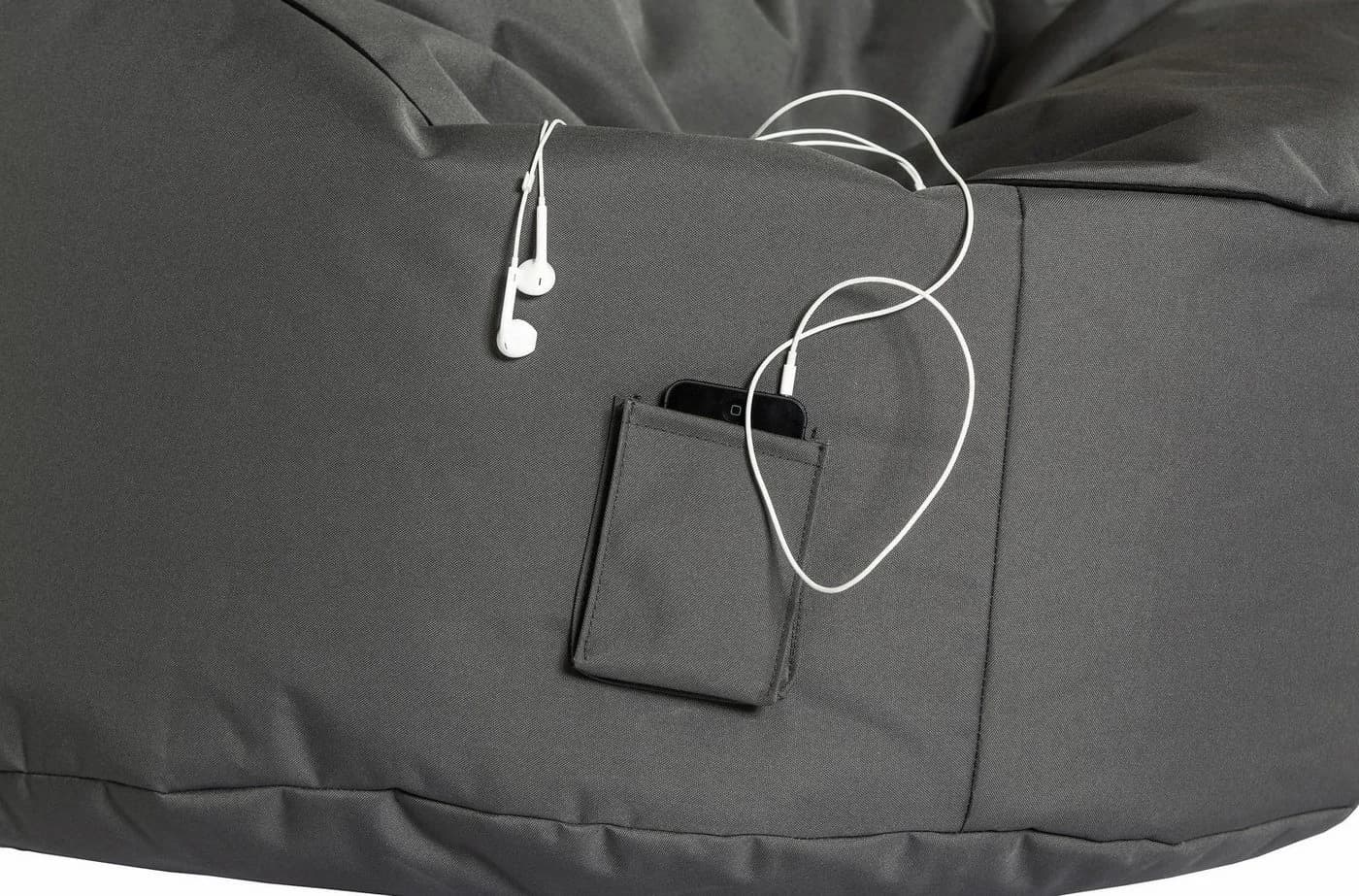 Sitting Point Sitzsack Swing SCUBA Anthrazit Multifunktional - Bild 5