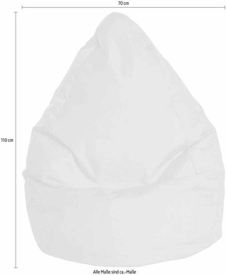 SITTING POINT Sitzsack BRAVA XL Blau