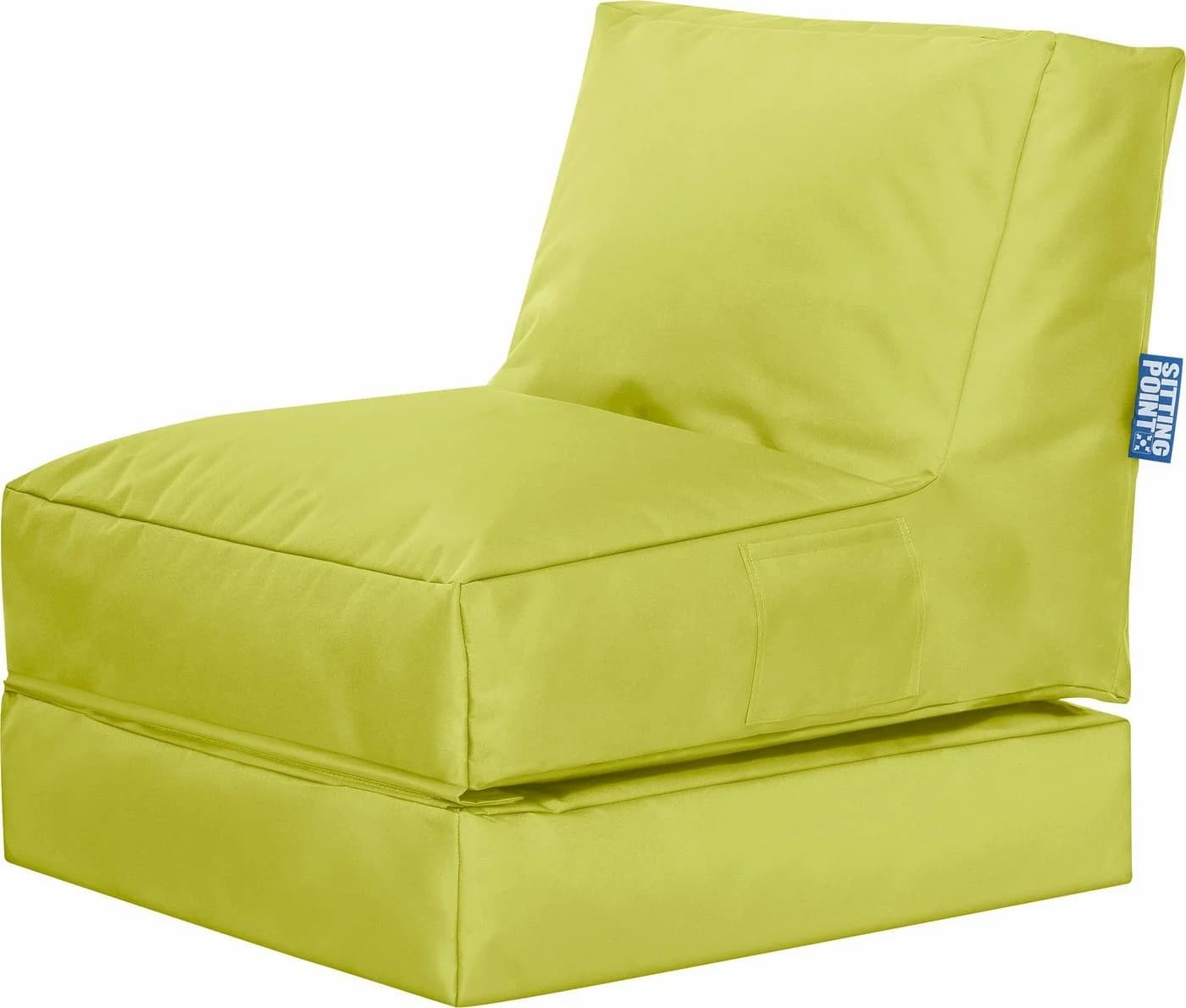 Sitting Point Sitzsack Twist Scuba mit Liegefunktion Grün - Bild 2
