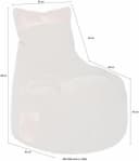 Sitting Point Sitzsack Swing JAMIE Braun Lederimitat Bild 1