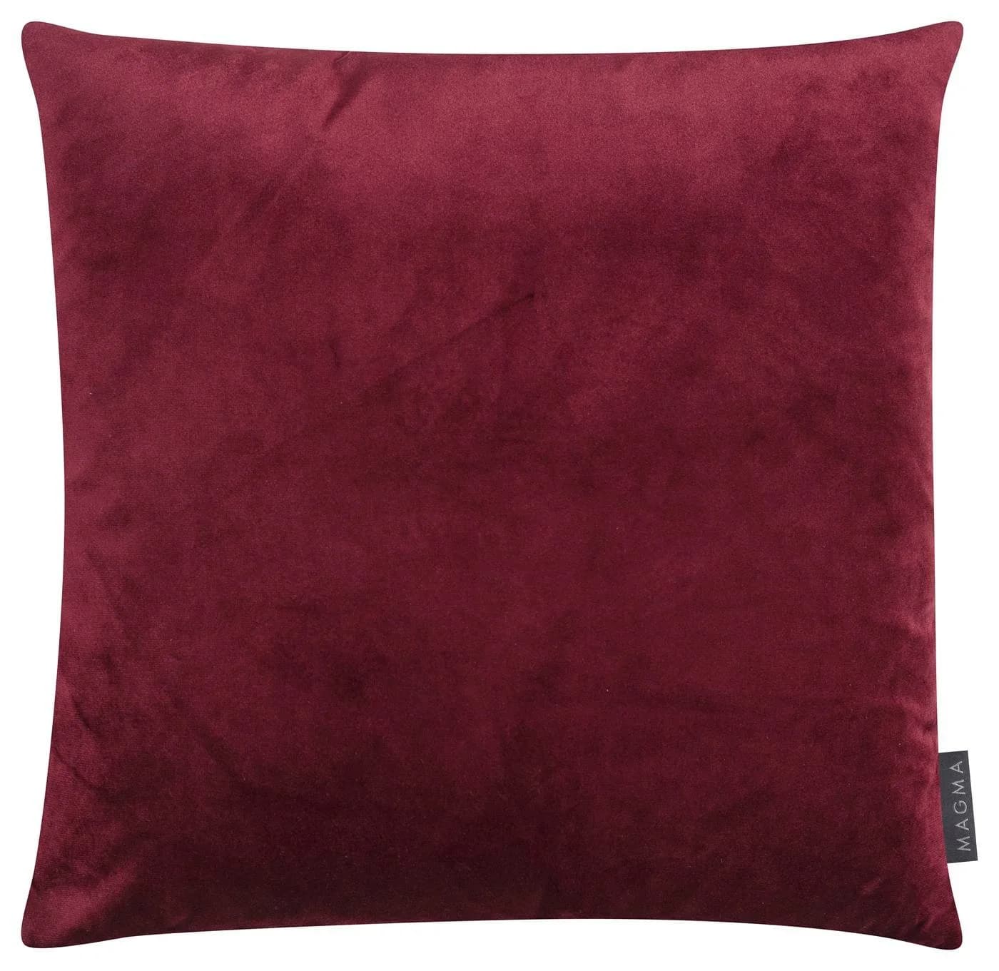 Magma Heimtex Kissenhülle Samt Uni Rot 40x40 cm - Bild 2