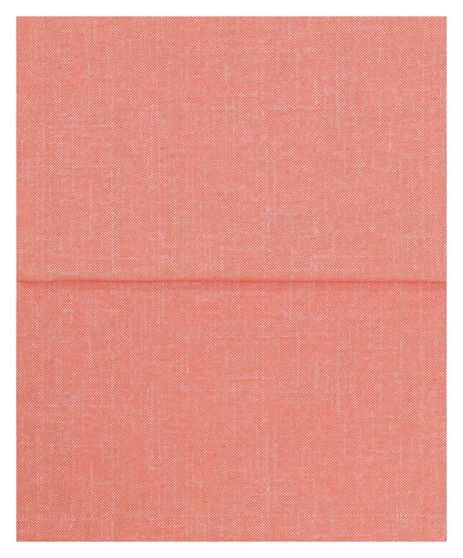 Tischläufer RIVA coralle Rot Baumwolle/Polyester