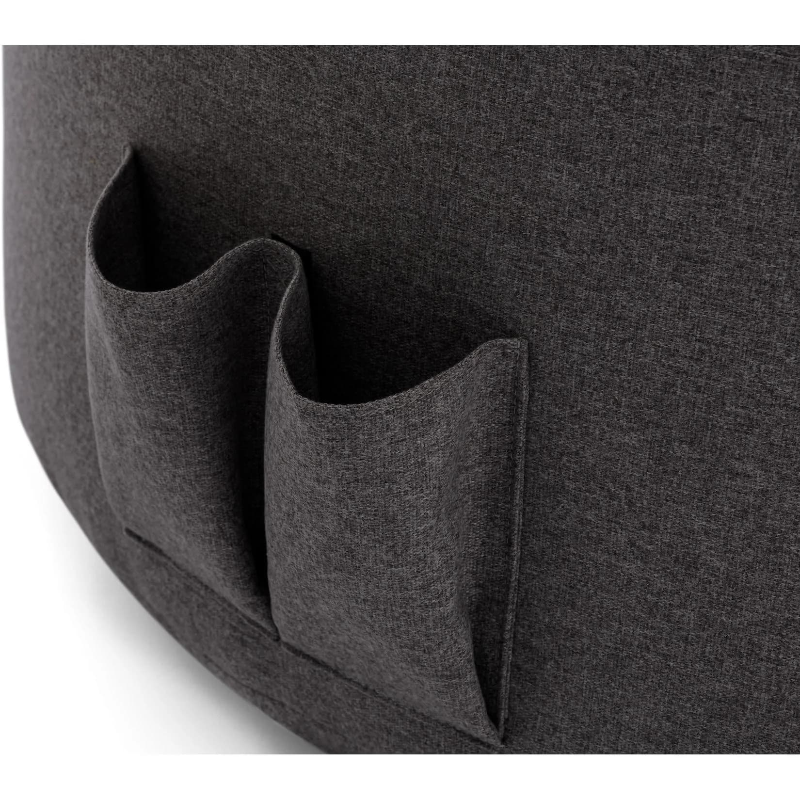 Gaming Sitzsack Morph Samt Anthrazit