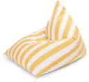 MAGMA HEIMTEX Sitzsack SANTORIN Calypso Gelb/Weiß Outdoor Bild 2