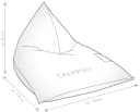 MAGMA HEIMTEX Sitzsack SANTORIN Calypso Gelb/Weiß Outdoor Bild 5