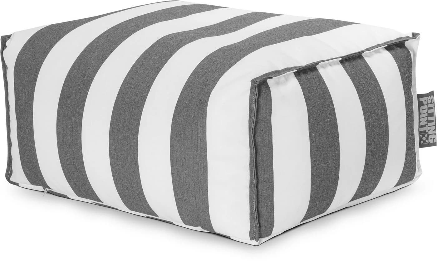 Sitzsack MAGMA SANTORIN Roll Anthrazit/Weiß 55 cm - Bild 3