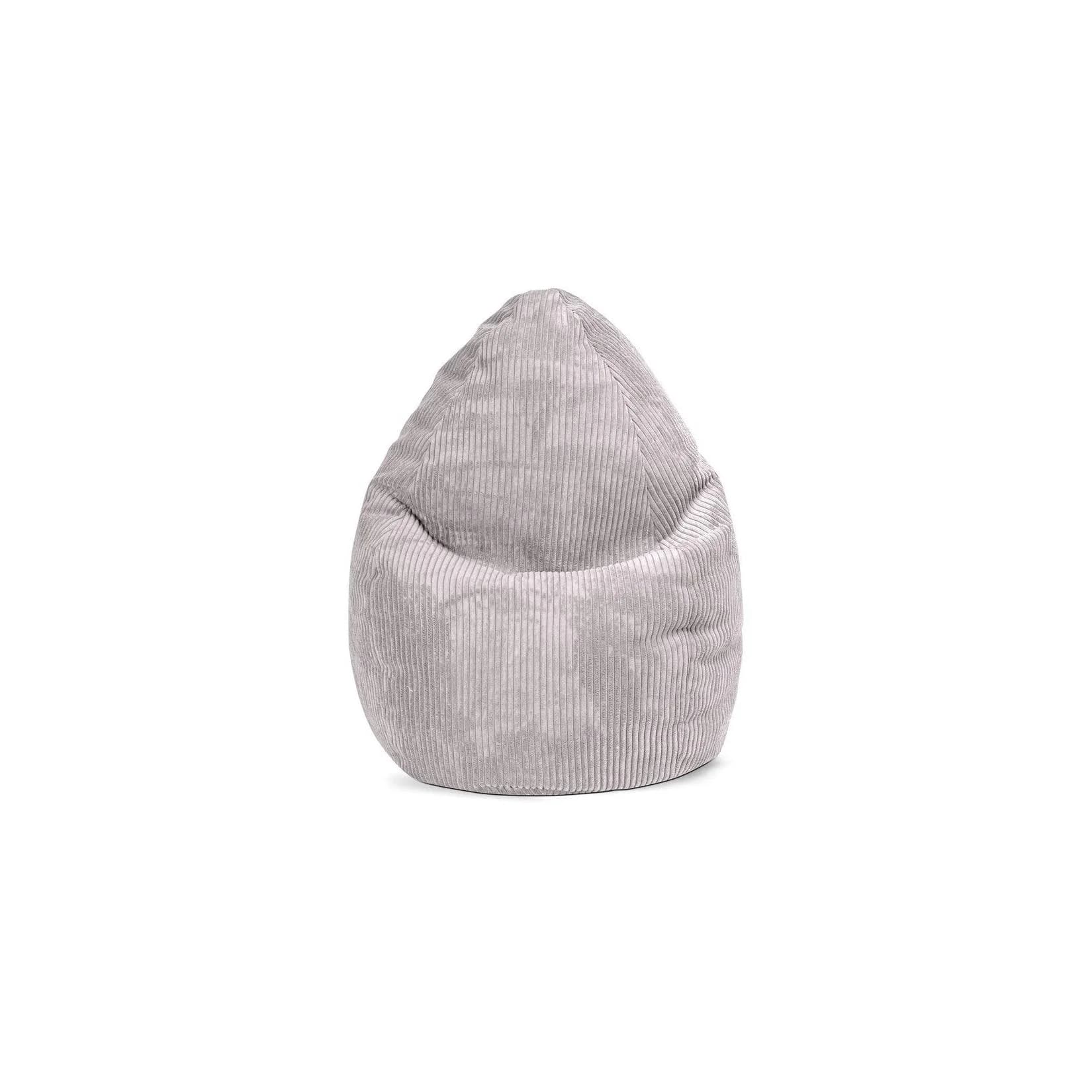 SITTING POINT Sitzsack BeanBag Shara XL Grau Retro-Cord