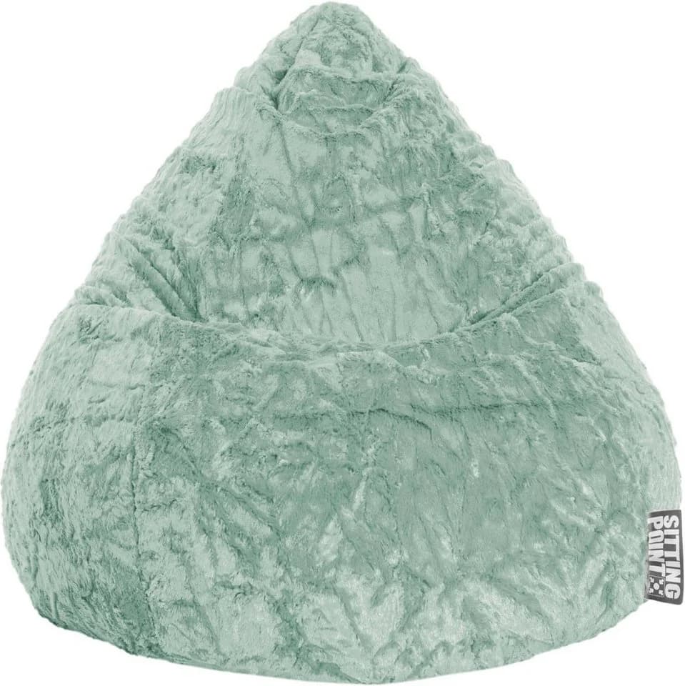 Magma Heimtex Sitzsack BeanBag FLUFFY XL Grün - Bild 2