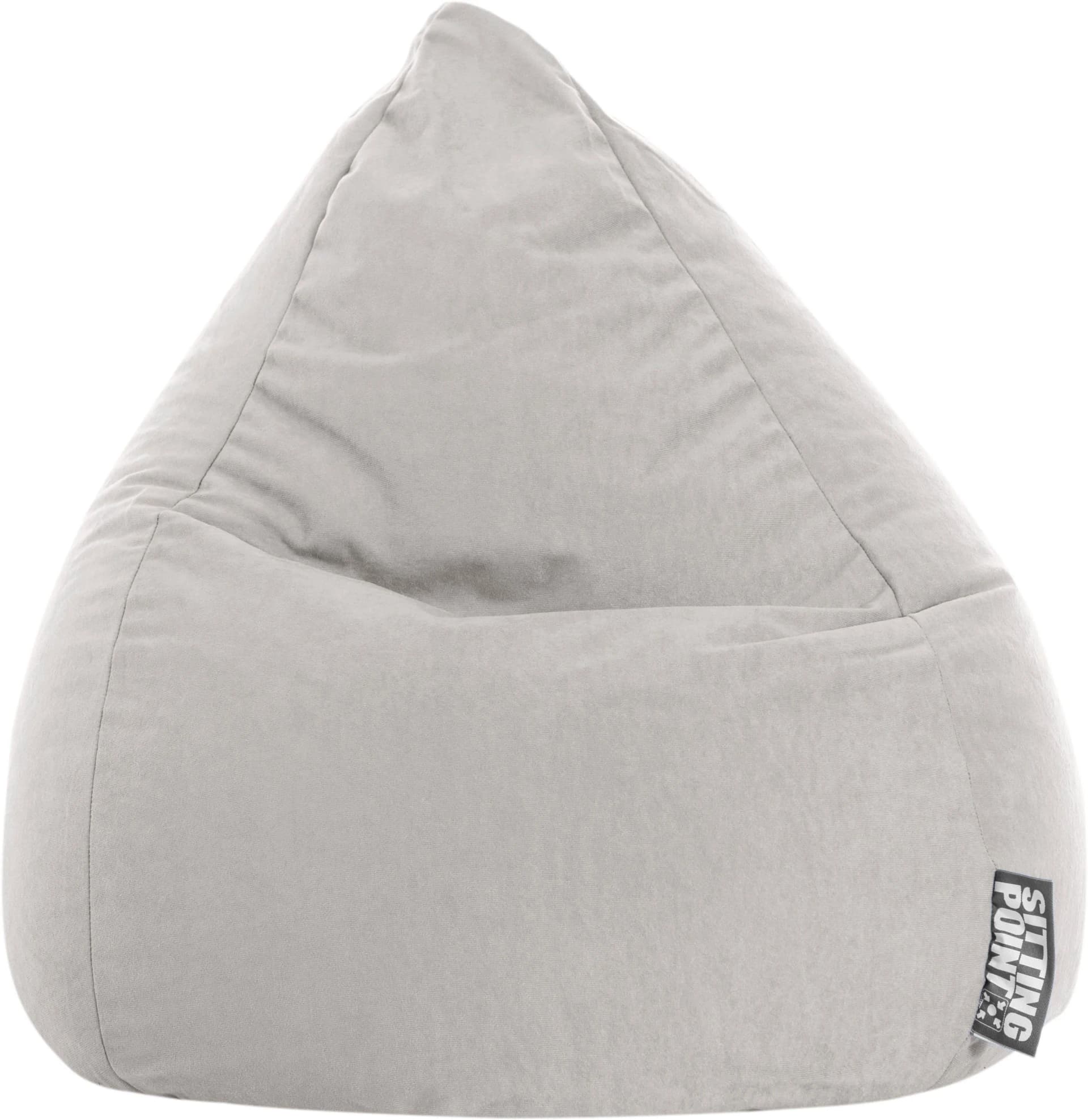 Sitzsack MAGMA HEIMTEX BeanBag EASY L Grau Modern - Bild 2