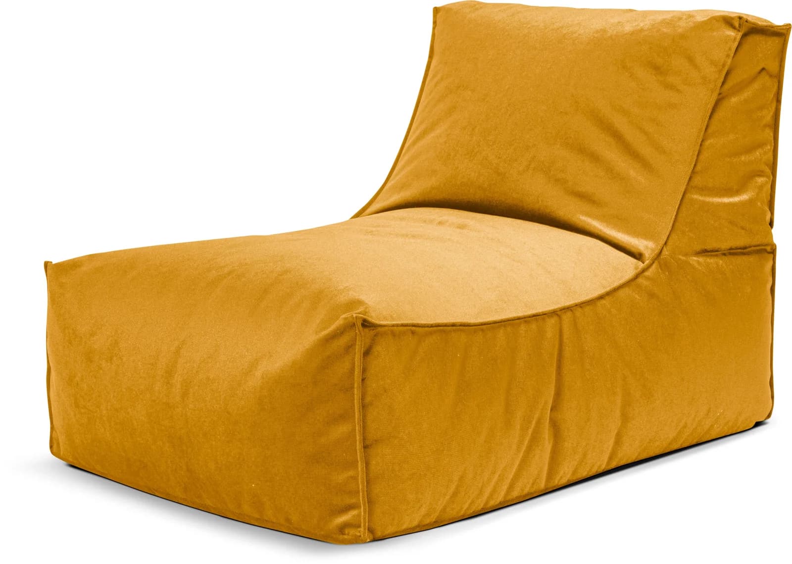 MAGMA HEIMTEX Sitzsack Rock MARLA Senfgelb Polyester
