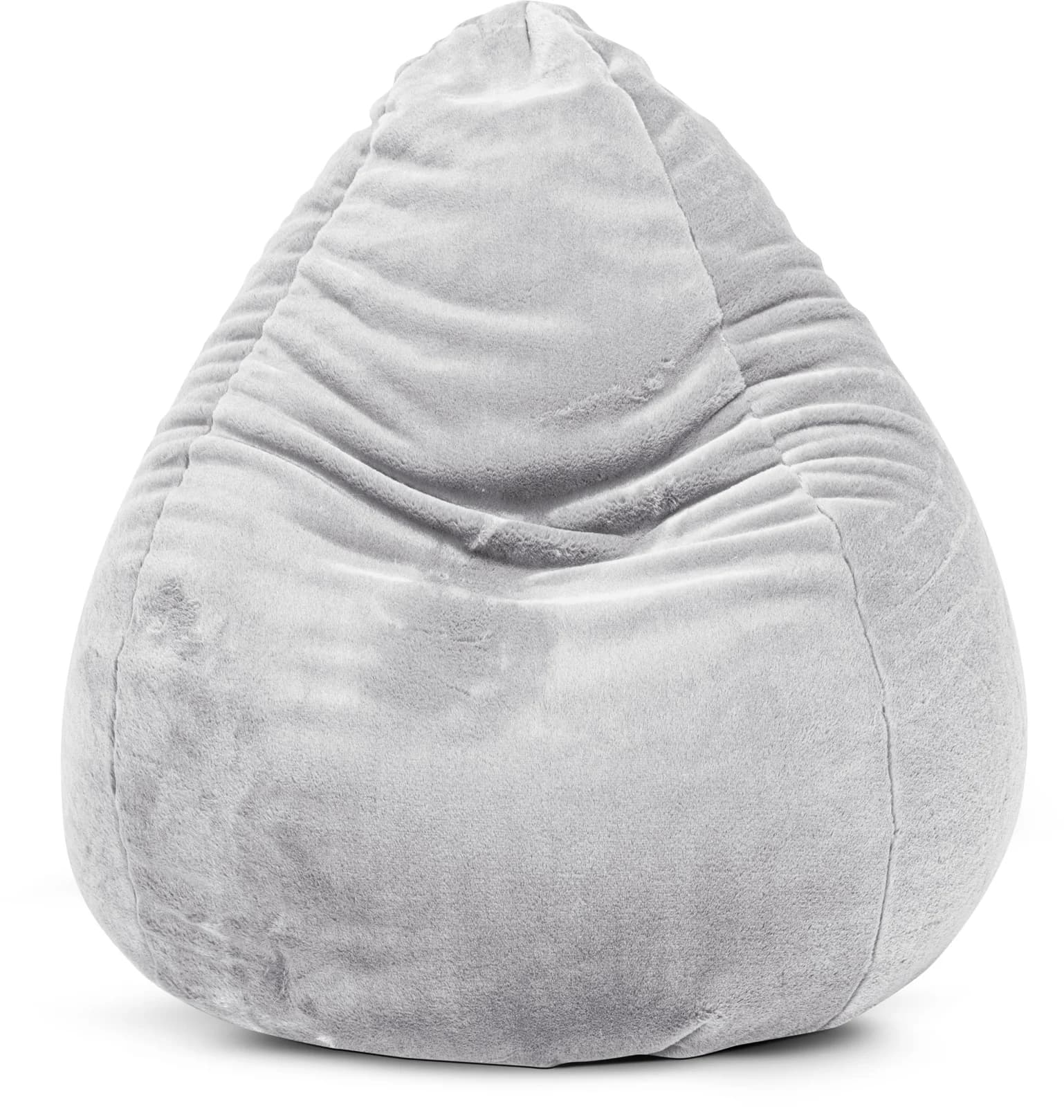 MAGMA Beanbag SOFTY XL Sitzsack Grau 100% Polyester