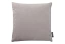 Magma Heimtex Kissenhülle RAYA Taupe Polyester Samtoptik Bild 1