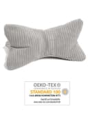 Magma Heimtex Leseknochen Shara Grau Ergonomische Form Bild 3