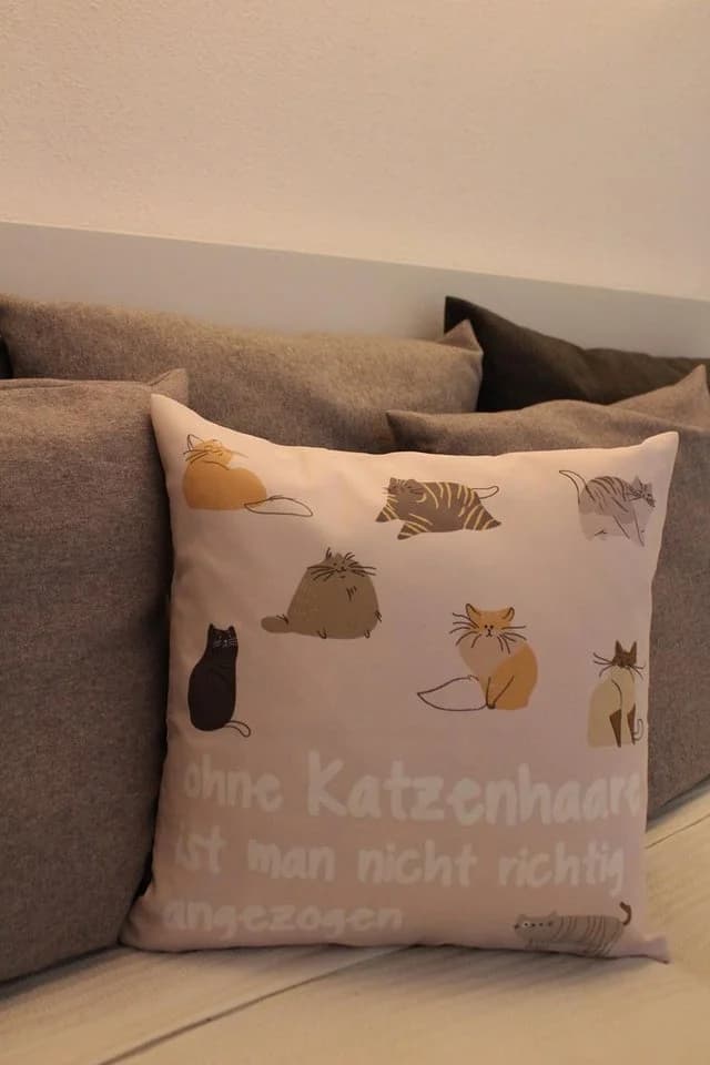 Magma Heimtex Kissenhülle Rosa mit Tiermotiv und Reißverschluss - Bild 5