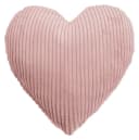 MAGMA HEIMTEX SHARA Herzkissen Rose Cord Bild 1