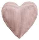 MAGMA HEIMTEX SHARA Herzkissen Rose Cord Bild 2