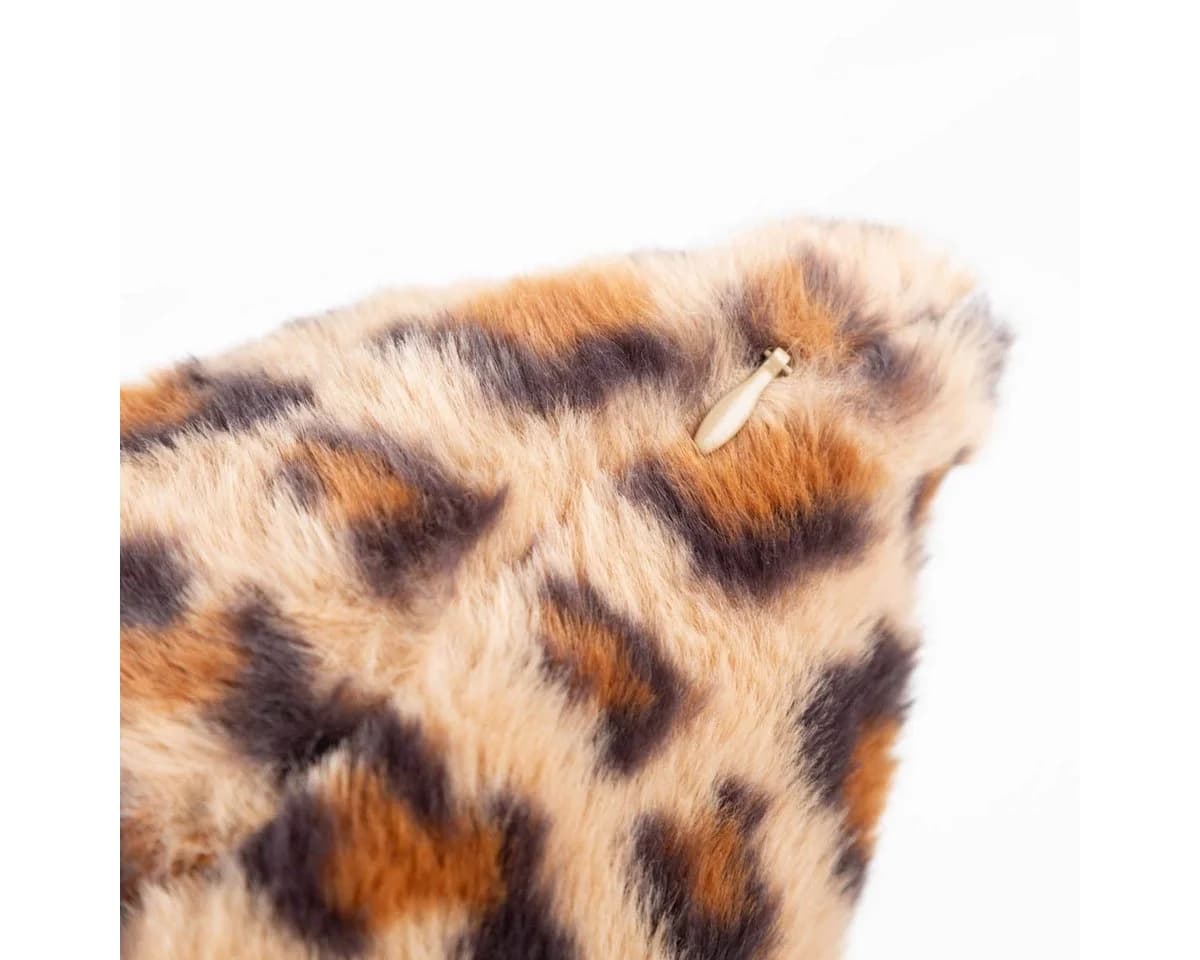 Magma Heimtex Kissenhülle Panther Leopardenmuster Fellimitat - Bild 5