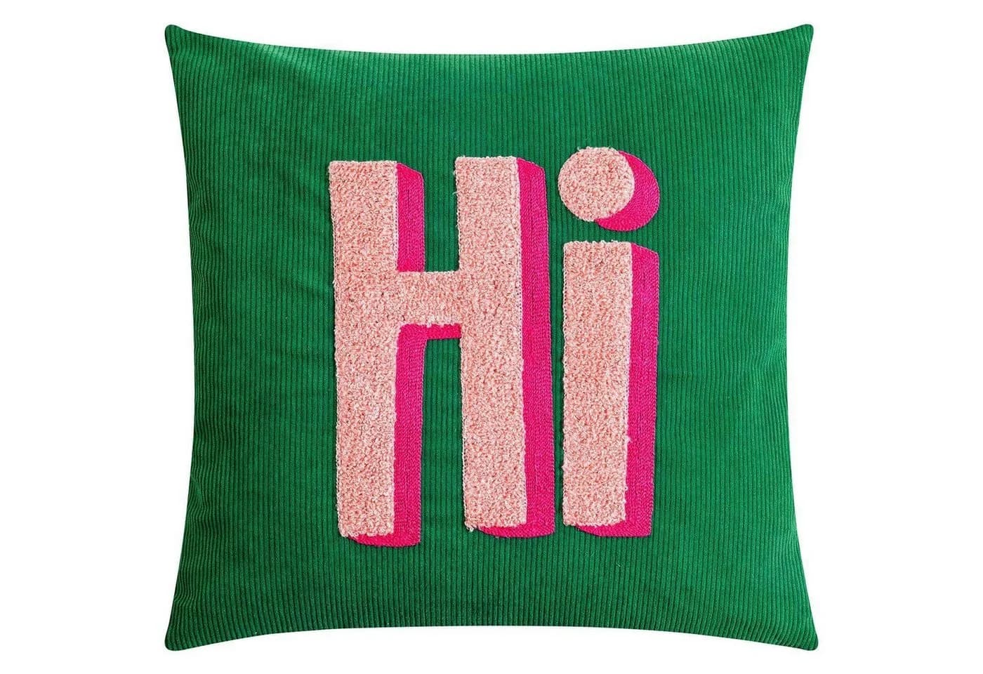 Magma Heimtex Kissenhülle PIXIE Grün Rosa Polyester mit Reißverschluss - Bild 2