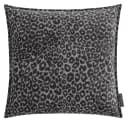 Magma Heimtex Kissenhülle BAO Schwarz Leo-Muster Jacquard-Chenille Bild 2