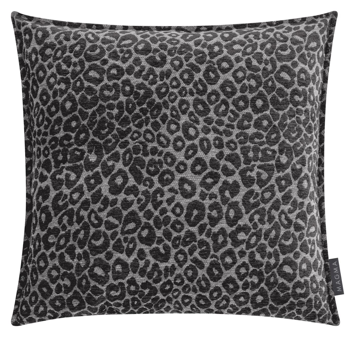 Magma Heimtex Kissenhülle BAO Schwarz Leo-Muster Jacquard-Chenille - Bild 2