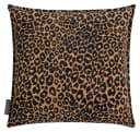 Magma Heimtex Kissenhülle BAO Braun Jacquard-Chenille Leo-Muster Bild 1