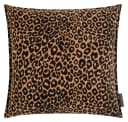 Magma Heimtex Kissenhülle BAO Braun Jacquard-Chenille Leo-Muster Bild 2