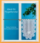 heimtexland Scheibengardine Blumen Gardine gebogt I vielseitige Deko-Varianten Bild 3