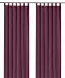 Weckbrodt Gardine Vito Lila Satin Blickdicht Bild 1