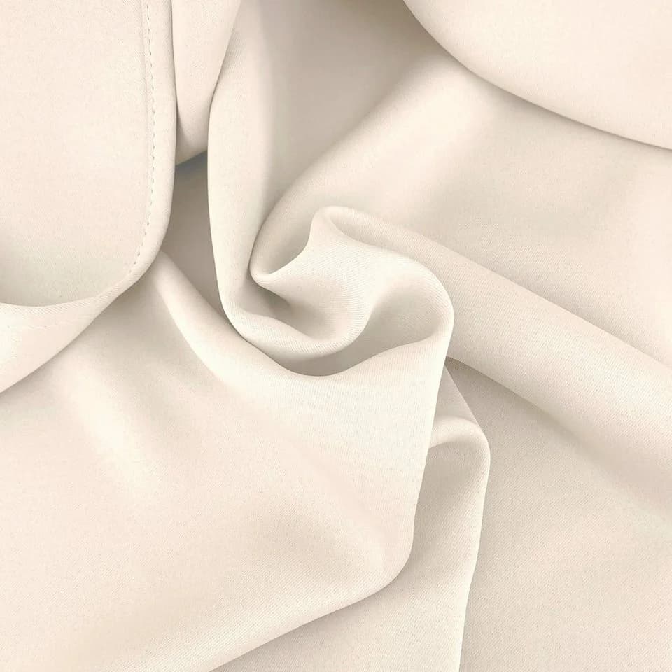 heimtexland Verdunkelungsvorhang Creme Polyester Ösenschal - Bild 4