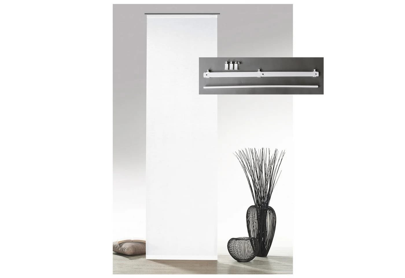 heimtexland Schiebegardine Wellness ZEN Blickdicht Satin - Bild 3