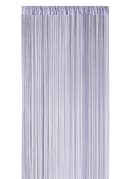heimtexland Fadenvorhang Silber Halbtransparent Kürzbar Bild 1