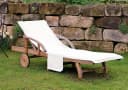 heimtexland Liegenauflage Schonbezug Frottee Beige Typ 436 Bild 2