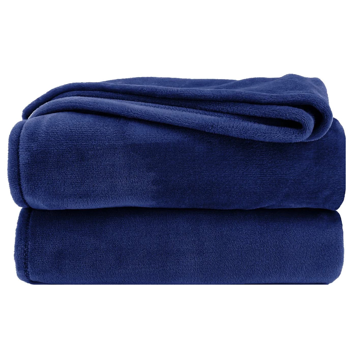 heimtexland Wohndecke Premium Super Soft Flanell Kuscheldecke Blau - Bild 2