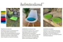heimtexland Filz Sitzauflage Grau 35cm Rund/Eckig Indoor Outdoor Bild 5
