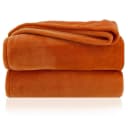 heimtexland Wohndecke Premium Flanell Kuscheldecke Kupfer Bild 2