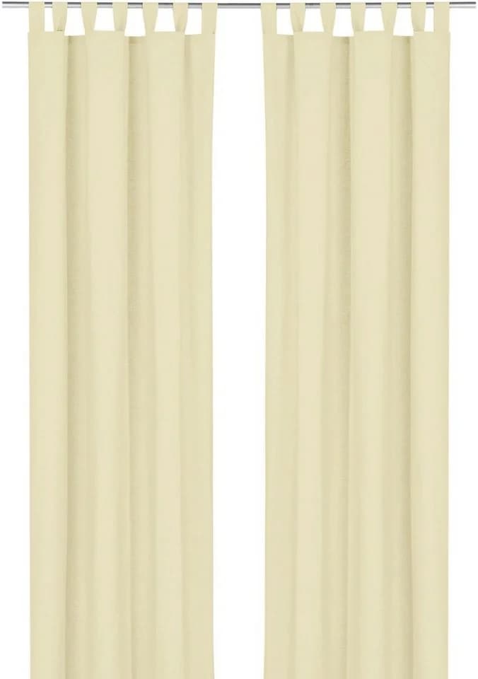 Weckbrodt Gardine Sento Beige Blickdicht Matte Struktur