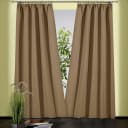 Weckbrodt Gardine Sento Braun Blickdicht Matte Struktur Bild 5