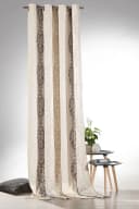 WECKBRODT Vorhang Barock Beige Jacquard blickdicht Ösen Bild 1