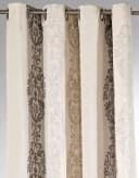 WECKBRODT Vorhang Barock Beige Jacquard blickdicht Ösen Bild 3
