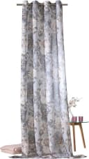 Vorhang WECKBRODT Charlotte Blau-Beige Floral Polyester Bild 2