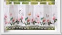 Weckbrodt Scheibengardine Thalia Bunt Floral Makramee Bild 1