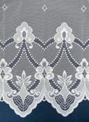 Weckbrodt Gardine Weimar Weiß Jacquard Floral Halbtransparent Bild 3
