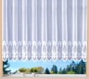 Weckbrodt Gardine Weimar Weiß Jacquard Floral Halbtransparent Bild 5