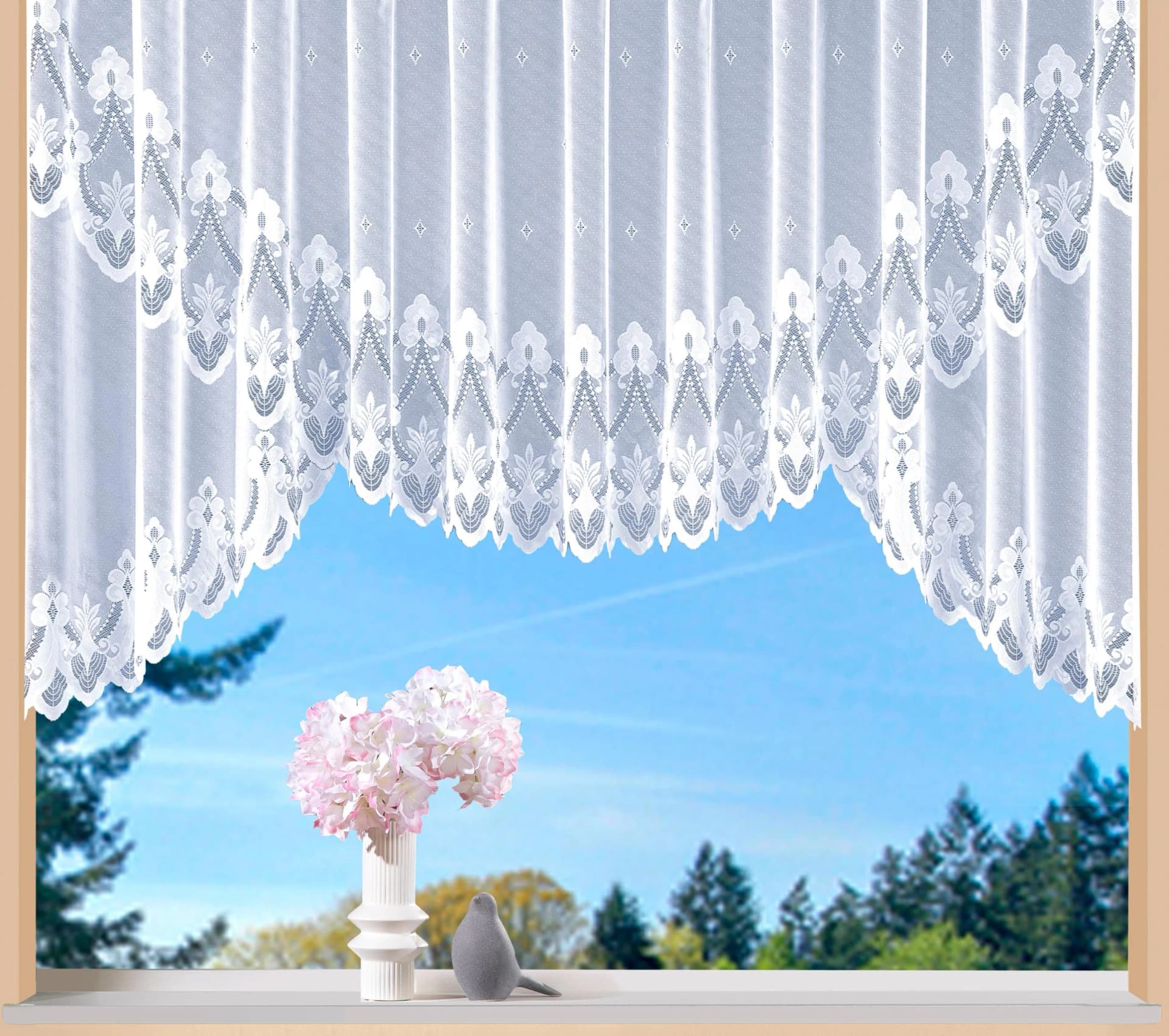 Weckbrodt-Gardinen Kuvertstore Weimar Jacquard Polyester