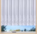 Weckbrodt Gardine Savannah Weiß Jacquard mit Floraler Bordüre Bild 5