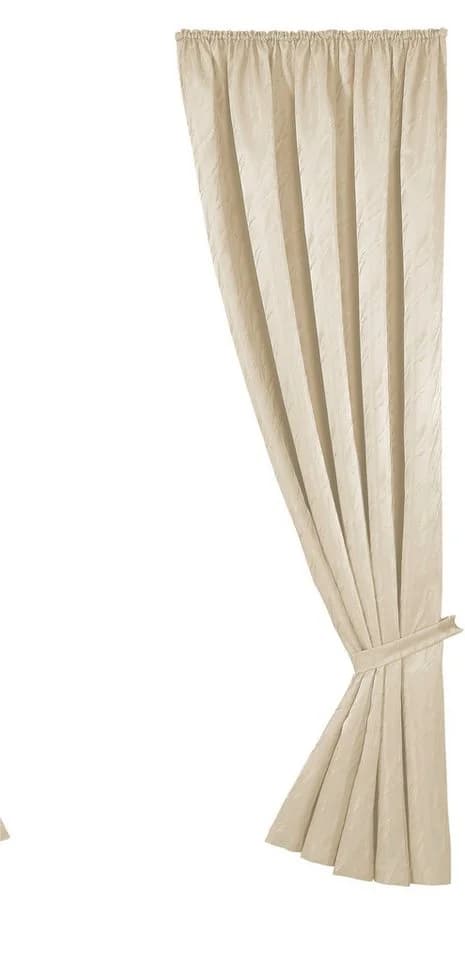 Weckbrodt Vorhang Linz Beige Jacquard blickdicht - Bild 2